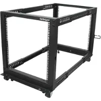 StarTech.com 12u Justerbar Dybde 4-stolpet Rackserver
