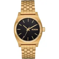 Nixon Dameur A1130-5333-00 Time Teller Sort/Gul guldtonet stål Ø31