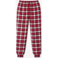 LEAFLETIC Pyjamasbukser 'Women’s Flannel Bottom' rød