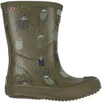 Viking Gummistøvler - Indie - Khaki/Linen m. Print - - 35 - Gummistøvler