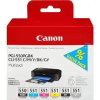 Canon PGI-550/CLI-551 / 6496B005 Multi P