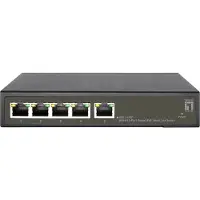 LevelOne Hilbert 4p Poe 10/100/1000 Switch