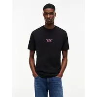 Tommy Hilfiger Bluser & t-shirts 'TJM RLX SAILBOAT SS TEE BLACK' sort