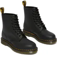 Dr. Martens Dr Martensunisex. 11822003 Læderstøvler 1460 sort (43), Fast, Blonder, Casual