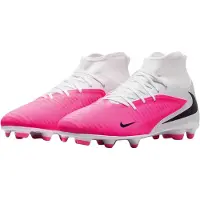 Nike Phantom 6 Club High Cut Mg Breakout - Pink/hvid/sort - Multi Ground (Mg), størrelse 42