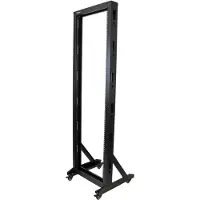 StarTech.com 42u 2-søjlet Rack Med Hjul