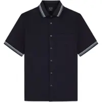 Armani Exchange A|X Armani Exchangetil mænd. XM002110AF22640UB101 Polo Informal marineblå (S), Casual, Bomuld, Korte ærmer