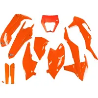 Ufo Ktm Exc 250 17 Ktkit523f@fflu Plastikkit