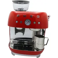 Smeg 50s Style Espressomaskine Med Kværn