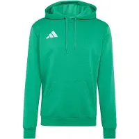 Adidas Hættetrøje Entrada 26 - Grøn/Hvid, størrelse Large