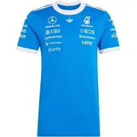 Adidas Fodboldtrøje 'Mercedes-AMG Petronas Formula 1 Team Blue Wonder Driver' blå / hvid