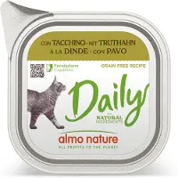 Almo Nature Daily med kalkun vådfoder til katte (100 g)