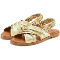 LASCANA Pantoletter guld