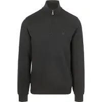 Lyle & Scott halvlynlås-pullover sort Sort måle