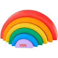 Fisher Price Stabelbar Regnbue I Træ