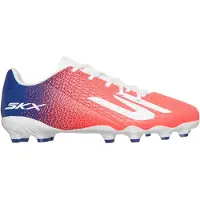 SKECHERS SKX_2 FG Sunset - Hvid/Rød/Blå Børn - Græs (FG), størrelse 34