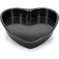 Patisse hjerteform 20 cm stål sort