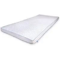 SLEEP TECH Kølende topmadras - Højde 8 cm - 7 zoner luksus memoryskum topmadras - By Borg