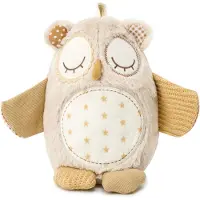 Cloud B Nighty Night Owl, Musikalsk legetøj, Beige