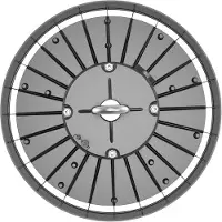LED line Highbay SERON 3CCT 200/160/120 W 28000 lm 120° IP65 sort PRIME 219724