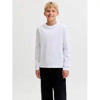 JACK&JONES JUNIOR Junior Shirts 'JJEOrganic' hvid