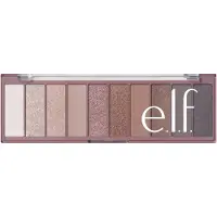 e.l.f. Perfect 10 øjenskyggepalet Nude Rose Gold - 10 ultrapigmenterede matte- og shimmernuancer, vegansk og ikke testet på dyr