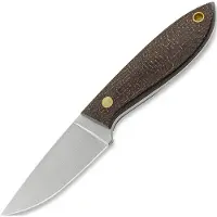Brisa Bobtail 80 Multicarry kniv, bison micarta