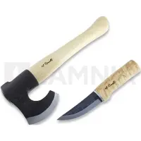 Roselli Allround Axe short + Hunting knife, Giftbox