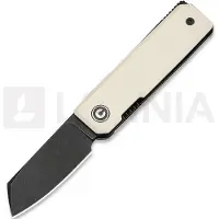 CIVIVI Kukei, Ivory G-10, Black Stonewash