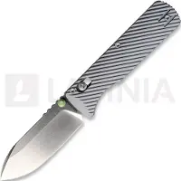 Vosteed Vombat - Zulu Satin - Aluminium foldekniv, grå