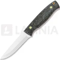 Brisa Trooper 95 kniv, scandi, stabilized curly birch