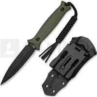 CIVIVI Pefrico, Milled OD Green G-10, Black Stonewash