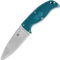Spyderco Enuff 2 Blue K390 Leaf kniv