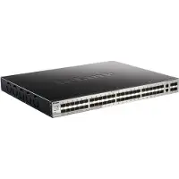 D-Link DGS 3130-54S - Switch - L3 Lite - Administreret - 48 x SFP + 2 x 10 Gigabit Ethernet + 4 x 10 Gigabit SFP+