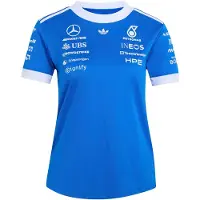 Adidas Mercedes Amg Petronas F1 Team Valtteri Bottas Driver Jersey T-shirt Med Korte ærmer