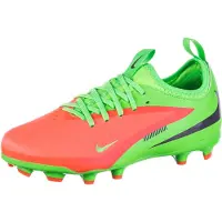 Nike Phantom 6 Academy Low Cut MG Erling Haaland Personal Edition - Pink/Sort/Grøn Børn - Multi Ground (MG), størrelse 36½