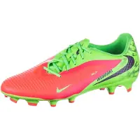 Nike Phantom 6 Academy Low Cut MG Erling Haaland Personal Edition - Pink/Sort/Grøn - Multi Ground (MG), størrelse 44