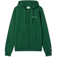 Champion Sweatjakke mørkegrøn / hvid