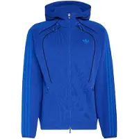 Adidas Originals SPACER TEAMGEIST 26 CUTLINE FULLZIP HÆTTETRØJE, størrelse Small