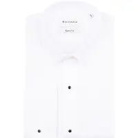 Suitable Smoking Skjorte Slim Fit Hvid måle