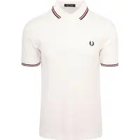 Fred perry poloshirt M3600 off white T60 Hvid måle