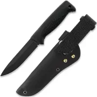 Peltonen Knives Sissipuukko M07, leather sheath, sort