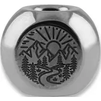 Audacious Concept Adventurer Bead - Titanium - Hand Polished