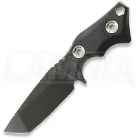 1881 Knifeworks Micro Tanto kniv, Black G-10