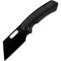 Kunwu Knives Primo - DLC - Titanium foldekniv, sort