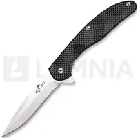 Bear & Son Slim foldekniv, carbon fiber