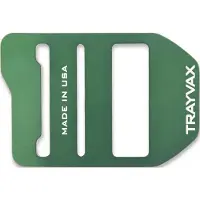 Trayvax Cinch Belt Buckle Aluminum, Forest Green