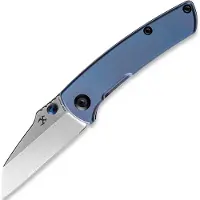Kansept Knives Little Main Street Blue Anodized Ti foldekniv