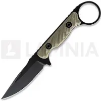 Toor Jank Shank S kniv, Ranger Green G-10, Black Gun-Kote