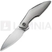 We Knife Krait Snake, Gray Titanium, Satin